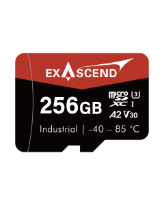 microSD300 Series Industrial 256GB microSD Card (-40~85°C)