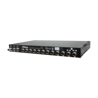 TRGPS-9084GT EN50155 12-port rack mount managed Ethernet switch