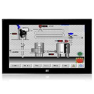 DM-FW15A, 15.6" PCAP touch, 9~36VDC input