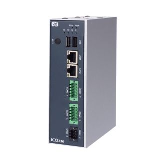 ICO230 RISC DIN-rail Fanless i.MX 8MP CPU