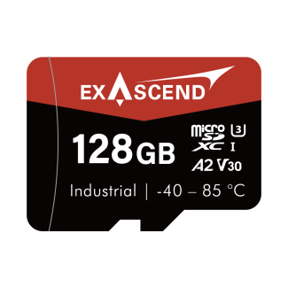 microSD300 Series Industrial 128GB microSD Card (-40~85°C)