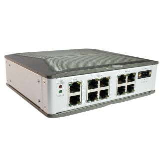 VES31 4/8 PoE+ Port Unmanaged GbE Vehicle Switch